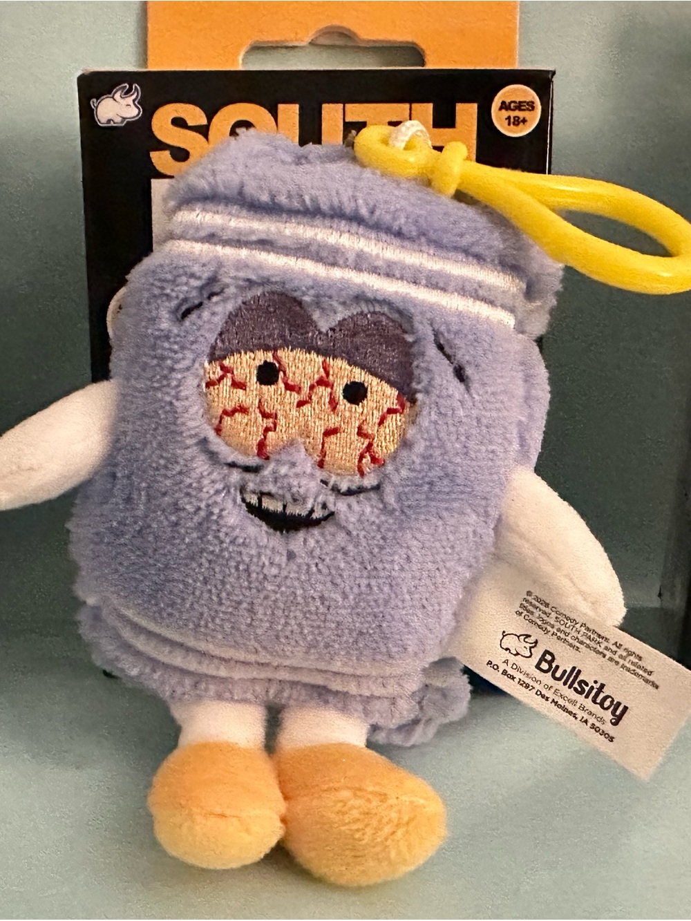 South Park Towelie Plush Clip-On Backpack Toy Collectible